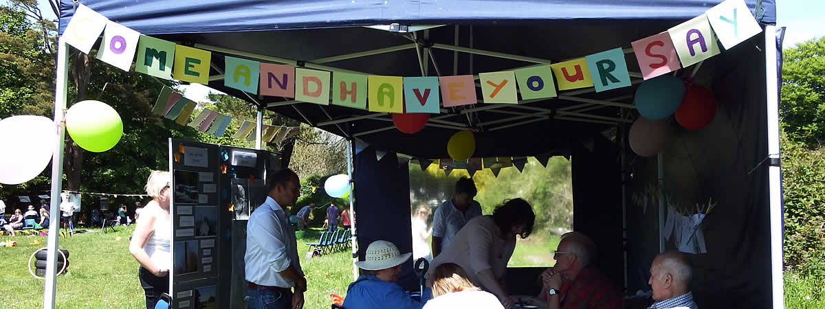 Have your say - Neighbourhood Plan stall at the summer fete
